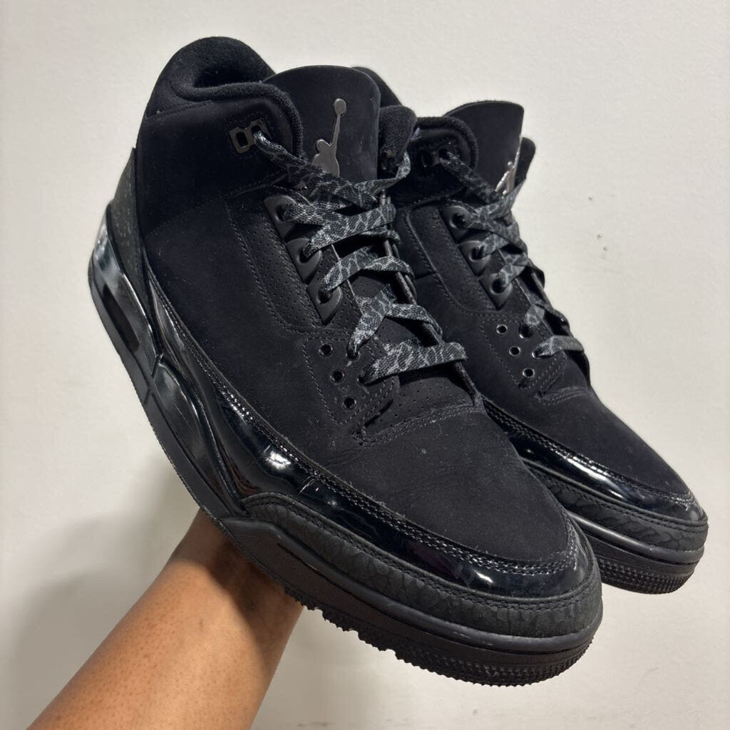 JORDAN 3 BLACK CAT SZ 13