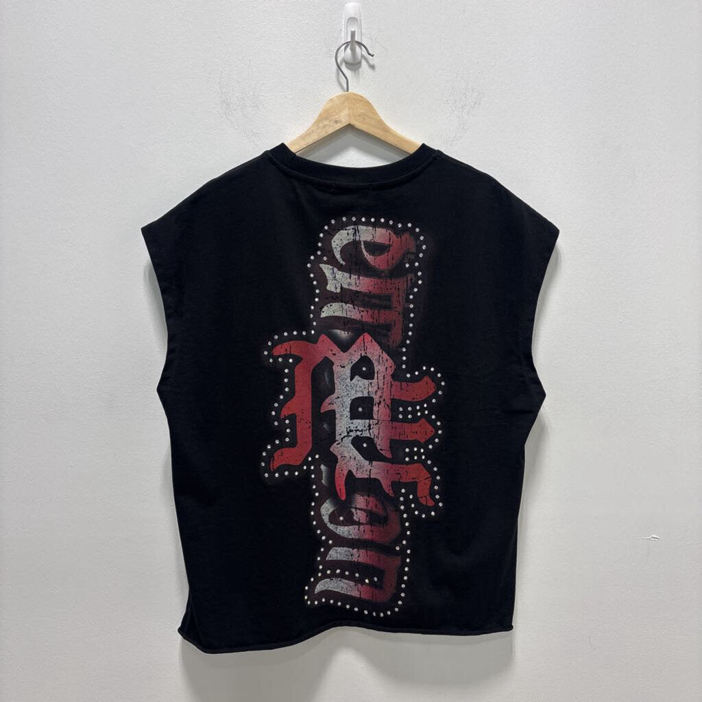 MIXED EMOTION SLEEVELESS TEE M