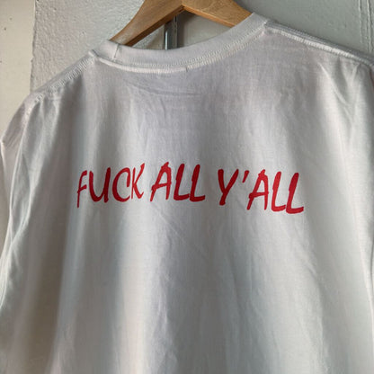 SUPREME "FUCK YOU ALL" TEE SZ L