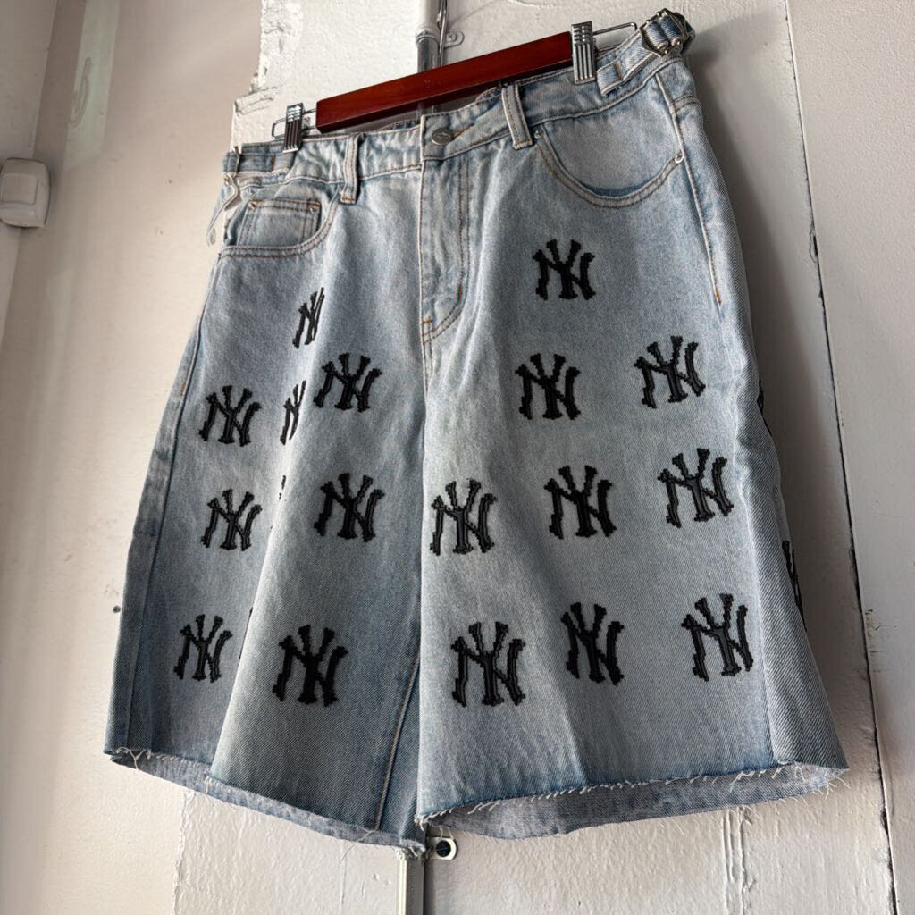 HMDD YANKEES DENIM SHORTS SZ.S