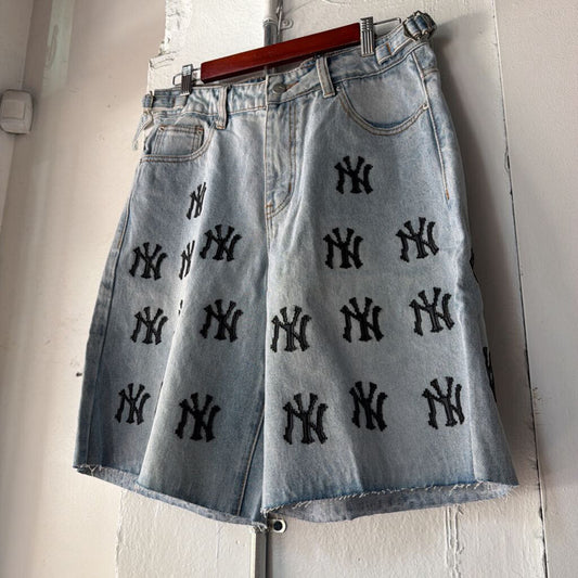 HMDD YANKEES DENIM SHORTS SZ.XL