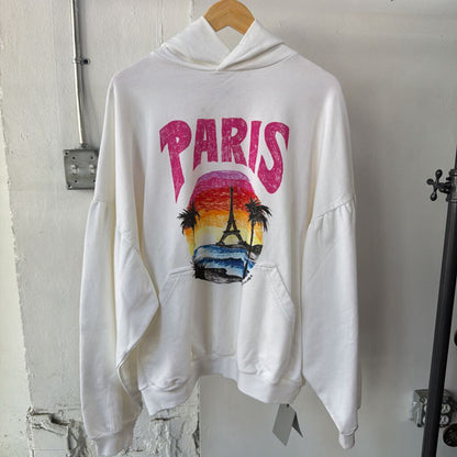 BALENCIAGA "PARIS" HOODIE SZ 2