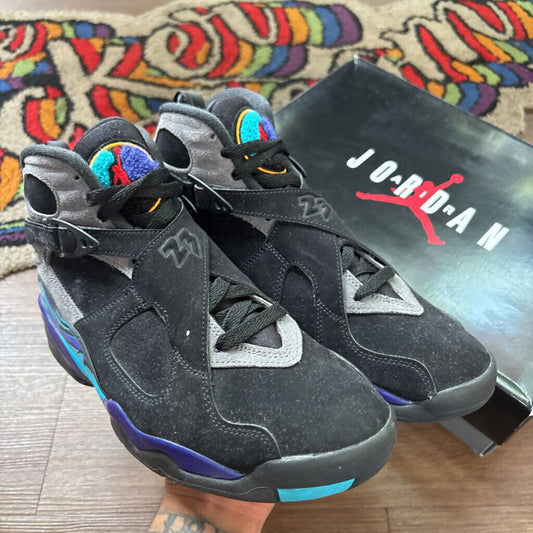 JORDAN 8 "AQUA" SZ 8 (BOX)