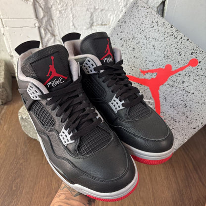 JORDAN 4 BRED REIMAGINED SZ. 10 (BOX)