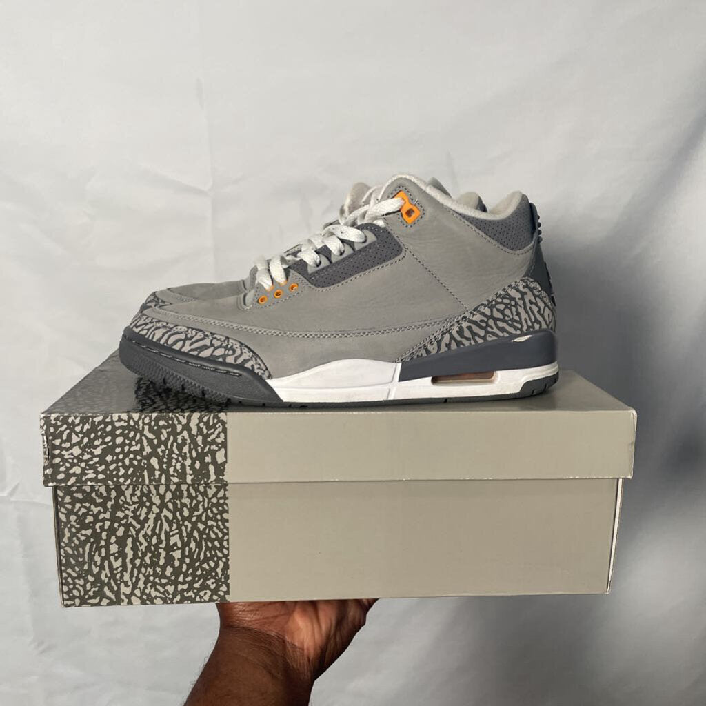 Jordan 3 Cool Grey Sz 8.5