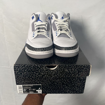 Jordan 3 Racer Blue Sz 8.5