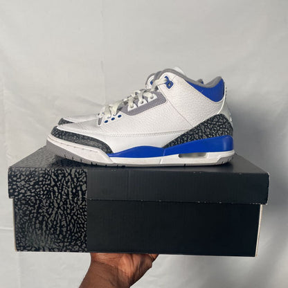 Jordan 3 Racer Blue Sz 8.5