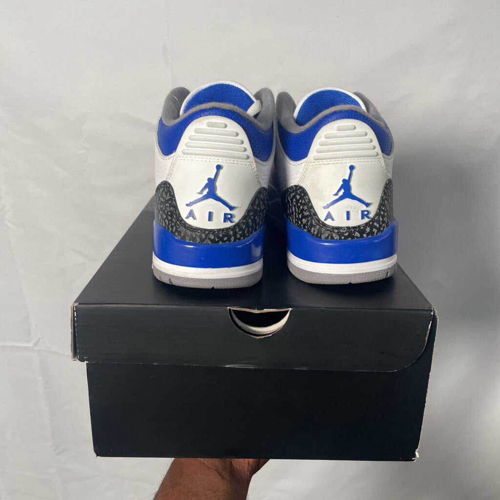 Jordan 3 Racer Blue Sz 8.5