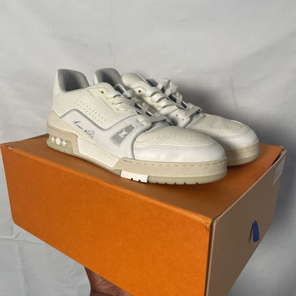 White LV Trainers Sz. 8(LV)