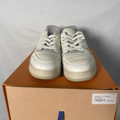 White LV Trainers Sz. 8(LV)