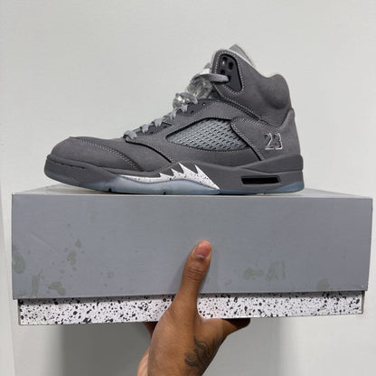 JORDAN 5 WOLF GREY SZ 9.5