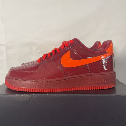 Red Patent Leather AF1 Sz. 9