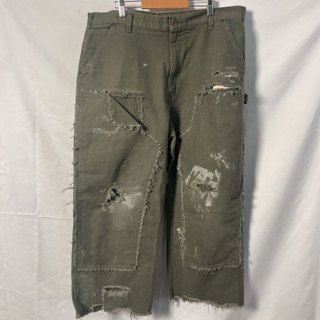 Carhartt Green Double Knee Sz.38