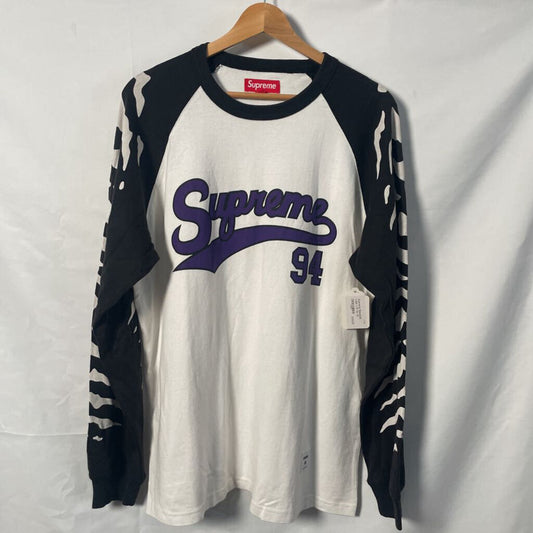 Supreme Baseball Logo L/S Sz. M