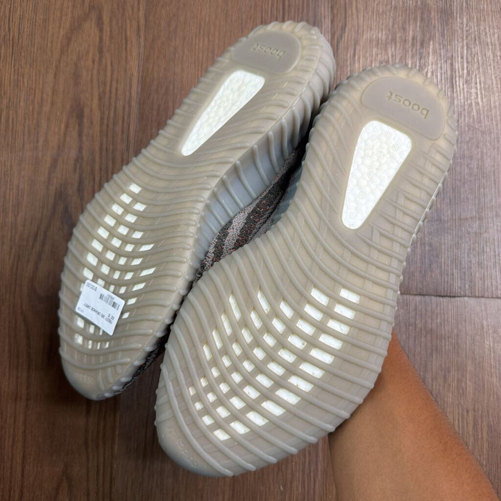 YEEZY 350 ORANGE GREY SZ 12