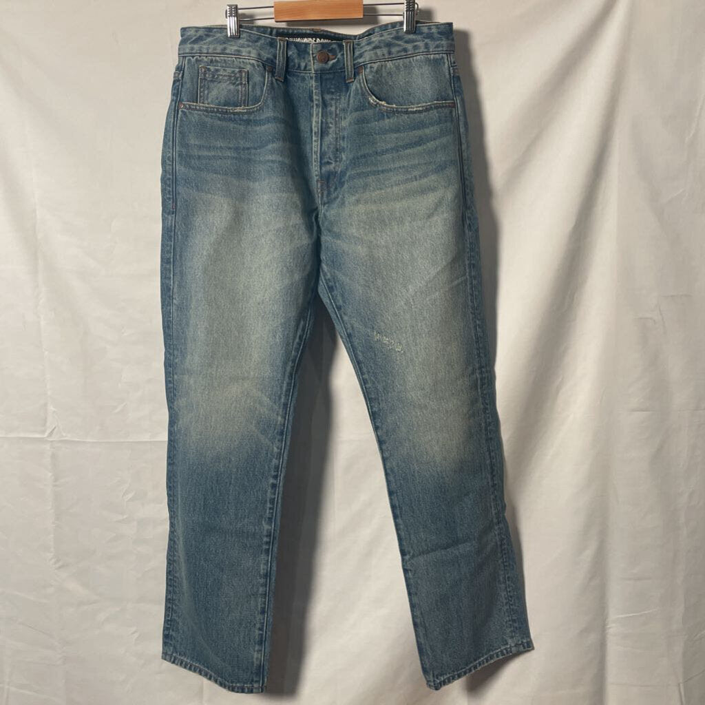 BBC Back Pocket Blue Denim Sz 34