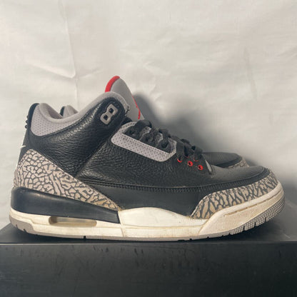 Jordan 3 Black Cement Sz. 10