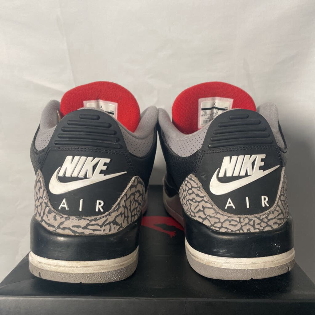 Jordan 3 Black Cement Sz. 10