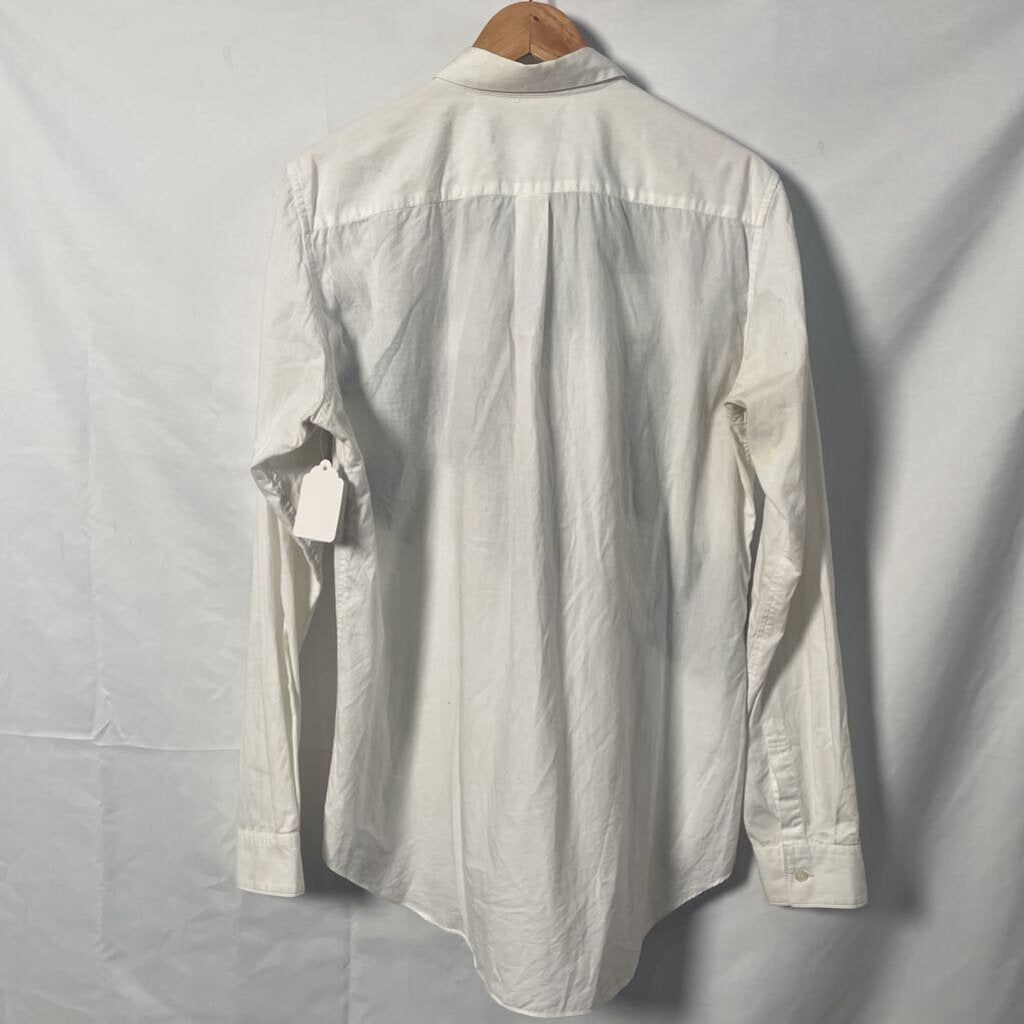 CDG White Checkered Shirt Sz. Xl