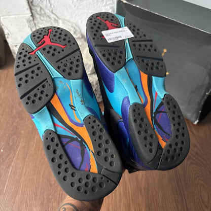 JORDAN 8 AQUA (2015) SZ. 9 (BOX)