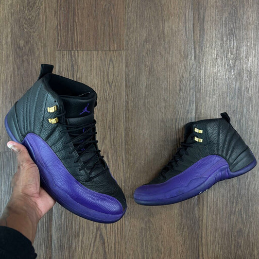 JORDAN 12 COURT PURPLE SZ. 14 (NO BOX)