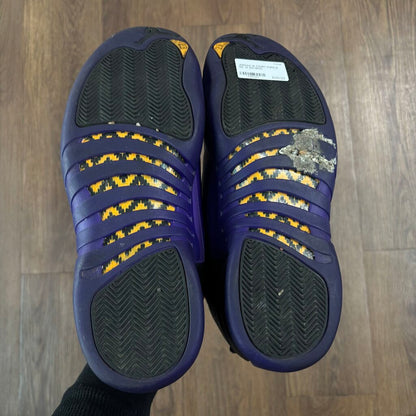 JORDAN 12 COURT PURPLE SZ. 14 (NO BOX)