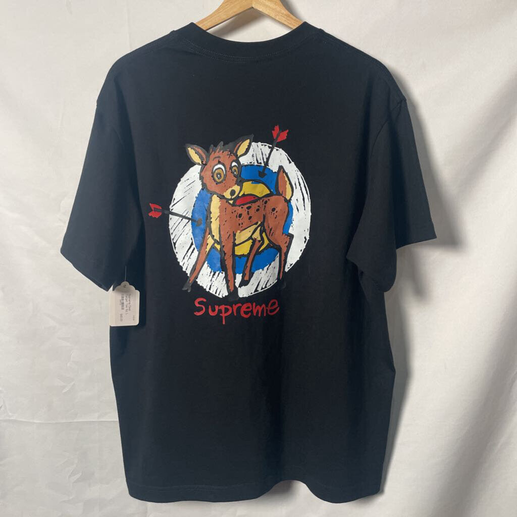 Supreme Deer Target Tee Sz. L
