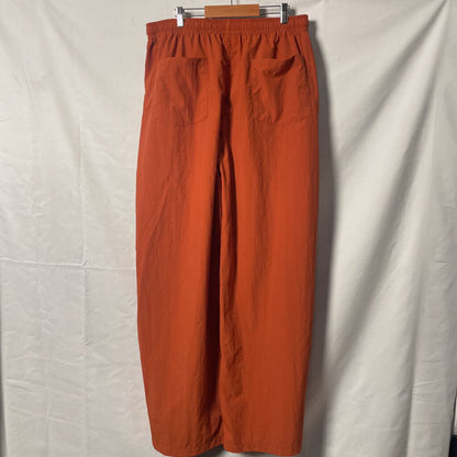 Saint Vanity Orange Nylon Pants Sz. XL