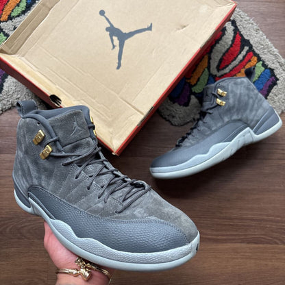 JORDAN 12 DARK GREY SZ. 12 (BOX)