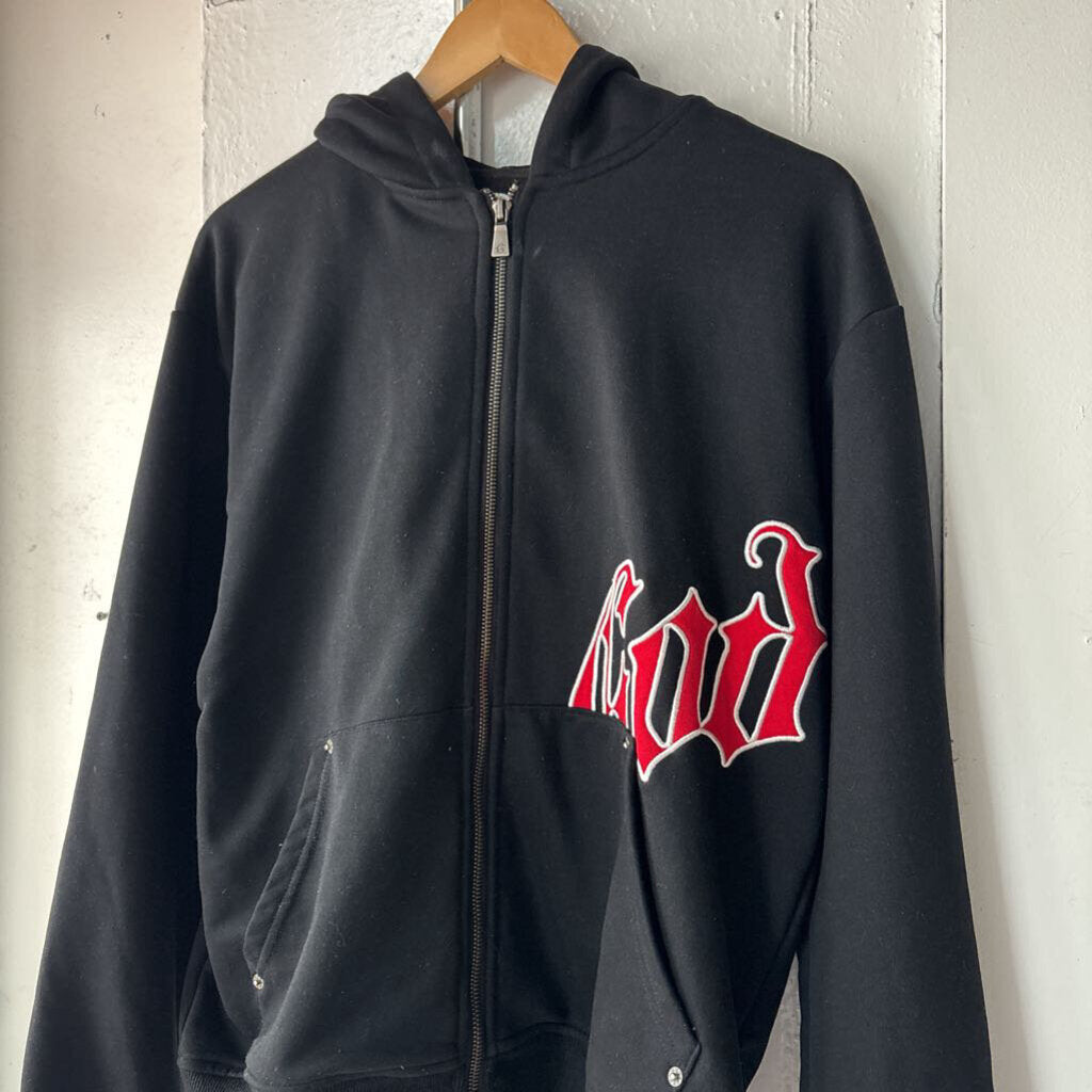 GODSPEED ZIP UP HOODIE SZ. S