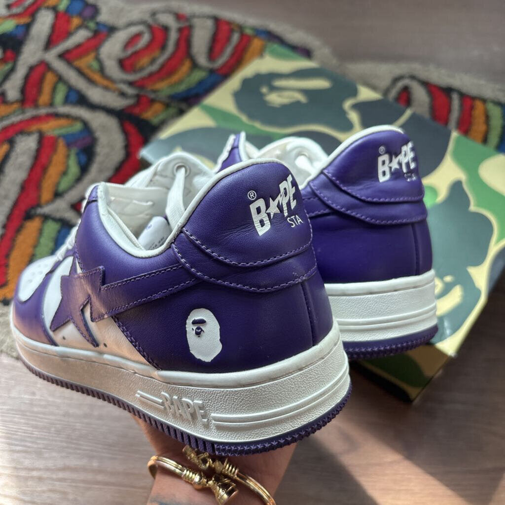 BAPESTA PURPLE SZ. 9 (BOX)