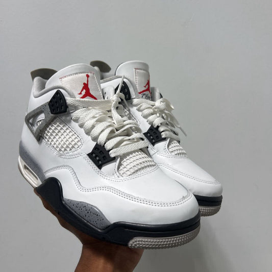 JORDAN 4 BLACK CEMENT SZ 9.5