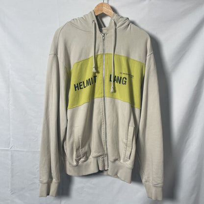 Helmut Lang Tan Zip Up Sz.L