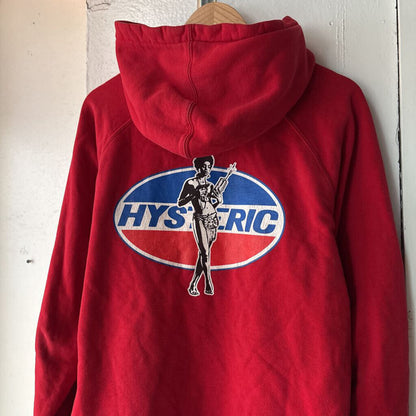 SUPREME X HYSTERIC HOODIE SZ. M
