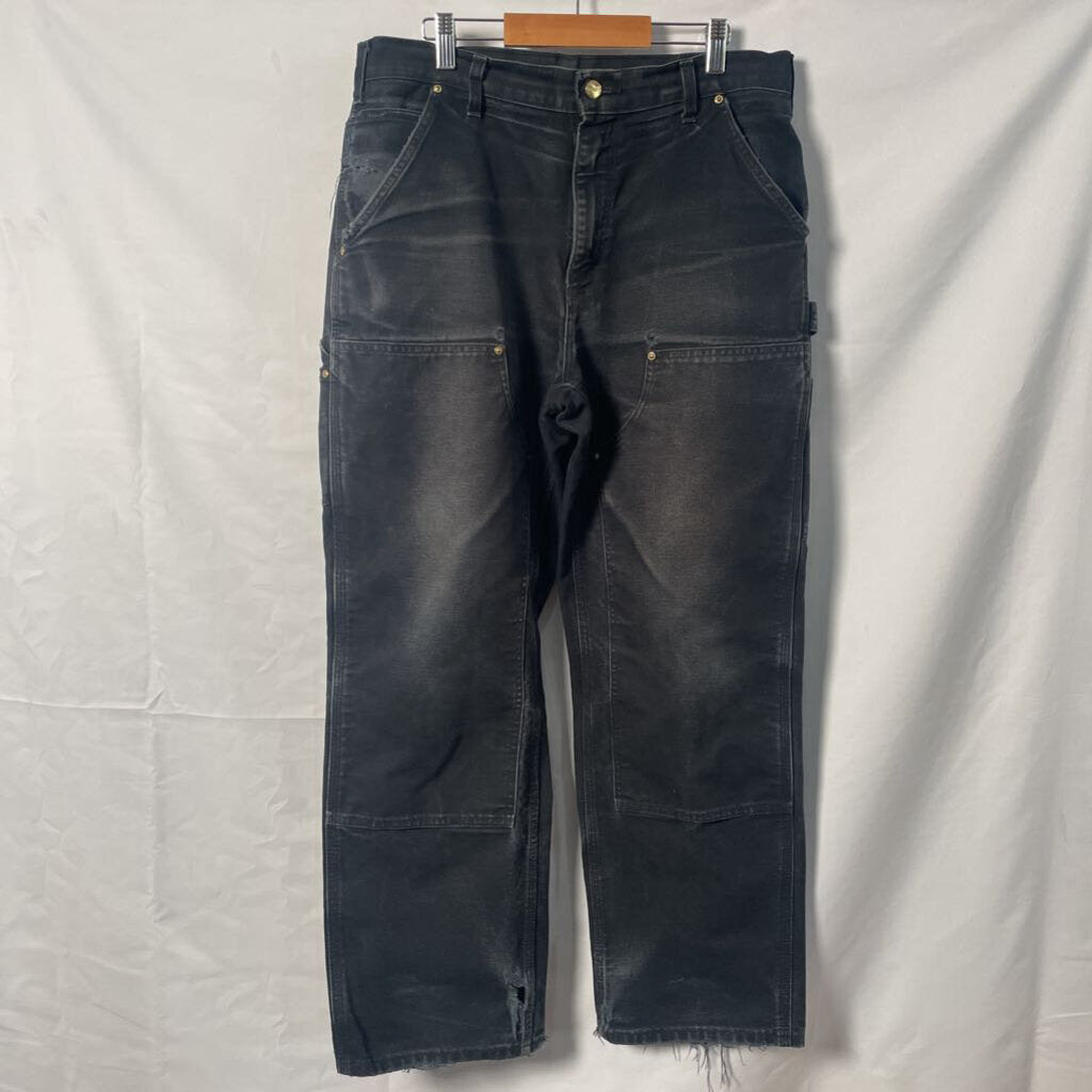 Vintage Carhartt Black Double Knee Sz. 33