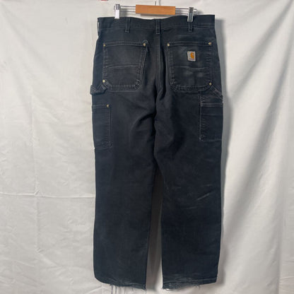 Vintage Carhartt Black Double Knee Sz. 33