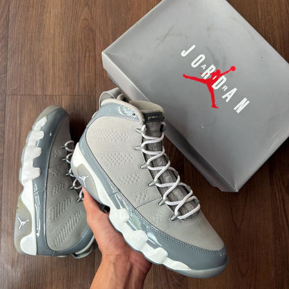 AIR JORDAN 9 " COOL GREY " SZ.10.5 W BOX