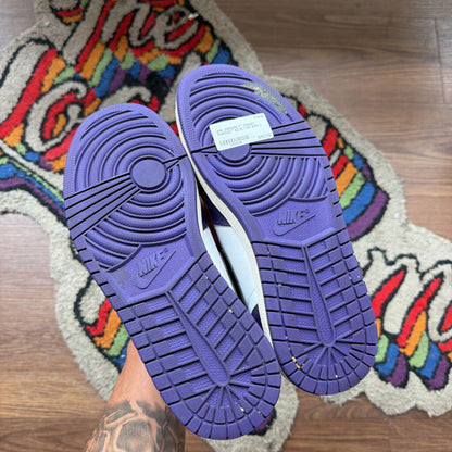 AIR JORDAN 1 " COURT PURPLE " SZ.10 ( NO BOX )