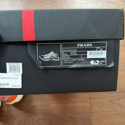PRADA CUPS W BOX SZ.42