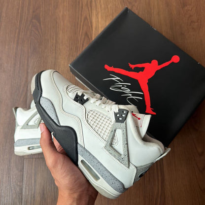 AIR JORDAN 4 " CEMENT " SZ.7 W BOX