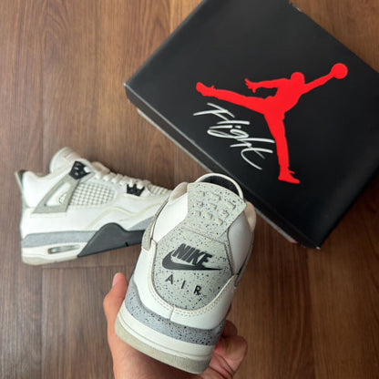 AIR JORDAN 4 " CEMENT " SZ.7 W BOX