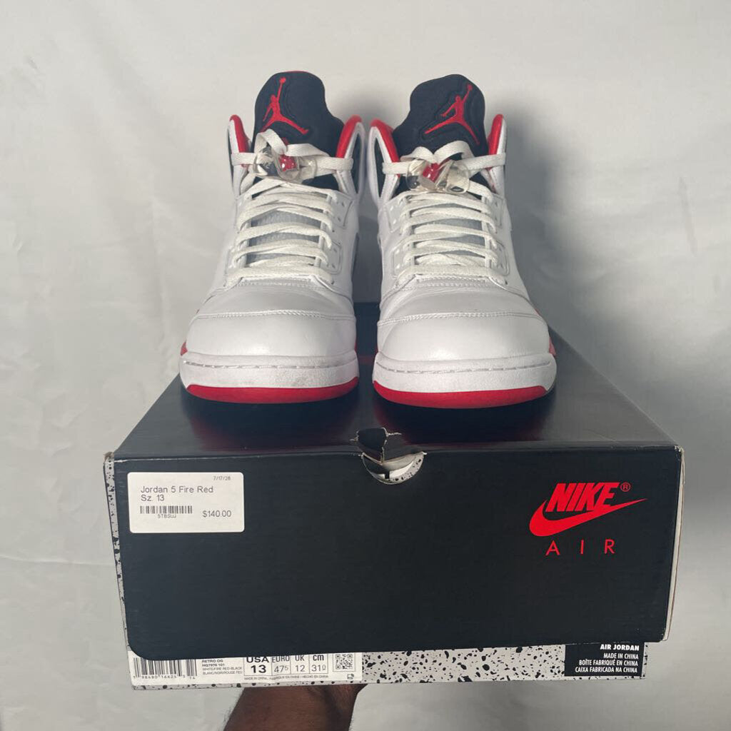 Jordan 5 Fire Red Sz. 13