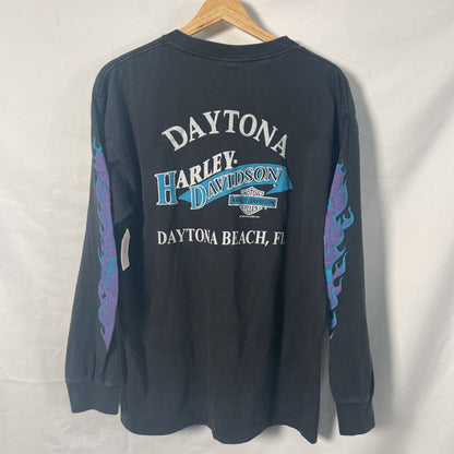 Harley Davidson Chrome L/s Sz. L