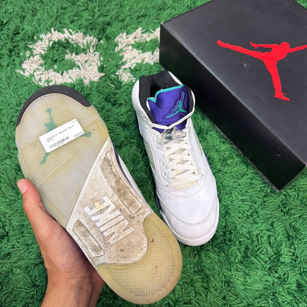 JORDAN 5 "GRAPE" SZ 11 (BOX)