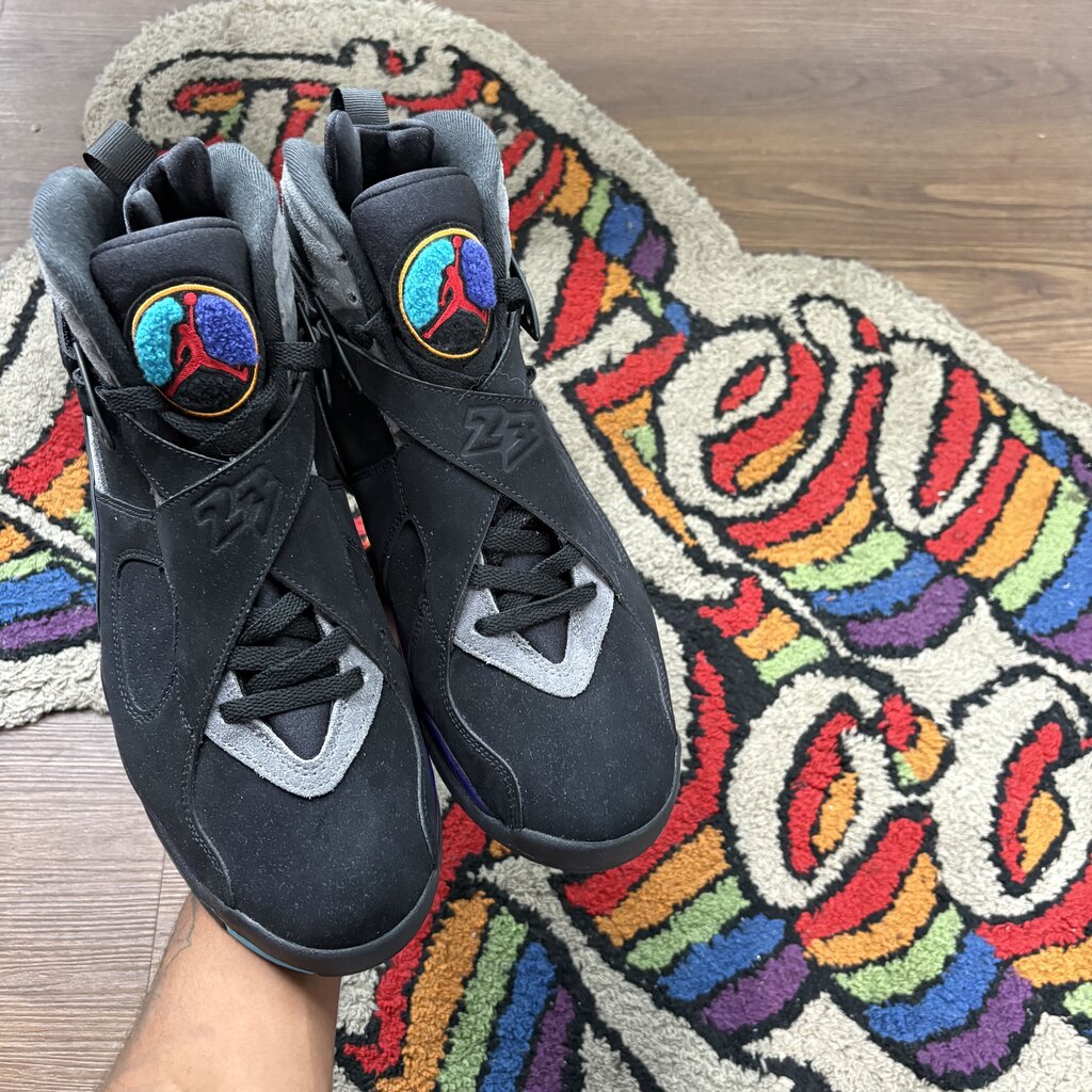 JORDAN 8 AQUA SZ. 12 (NO BOX)