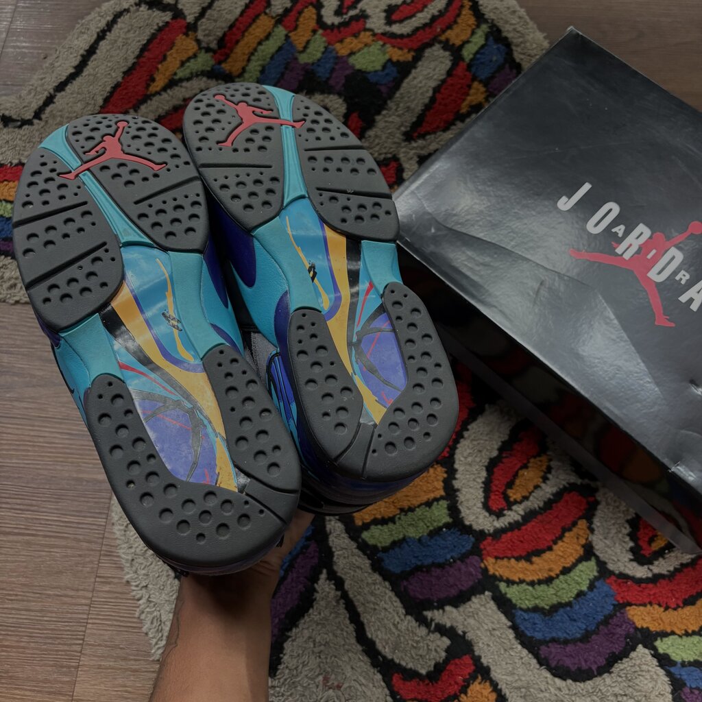 JORDA 8 AQUA SZ. 10 (BOX)