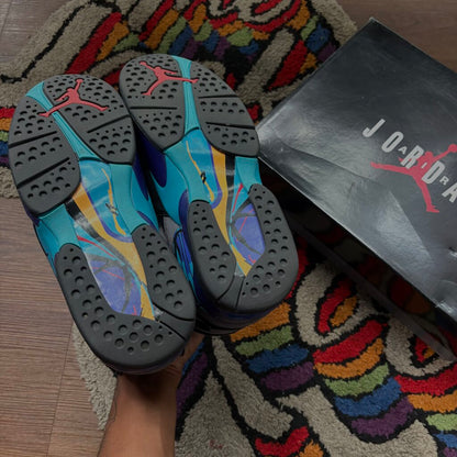 JORDA 8 AQUA SZ. 10 (BOX)