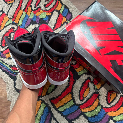 JORDAN 1 BRED PATENT SZ. 11 (BOX)