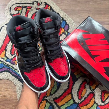 JORDAN 1 BRED PATENT SZ. 11 (BOX)