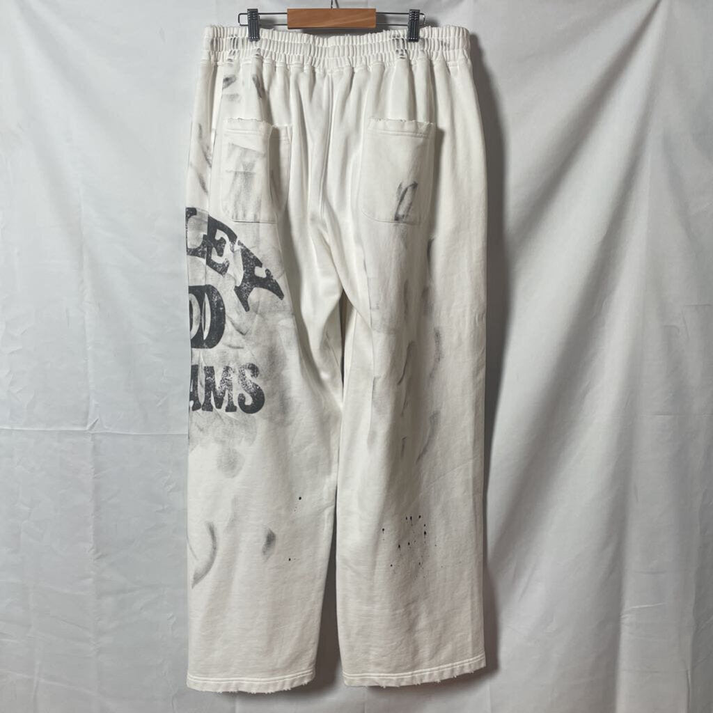Vale White Sweatpants Sz. M